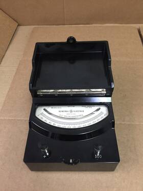 8dp9aka3 Ge Vintage General Electric Dp-9 300 Dc Microamperes Meter