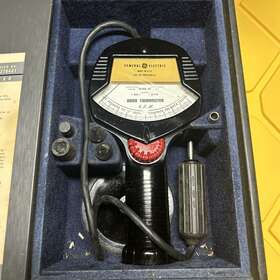 9892784 Ge G1 Vintage General Electric Handheld Hand Tachometer Cat No