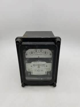 701x27g1 Ge Ds-53 Vintage General Electric Type Polyphase Watthour Meter