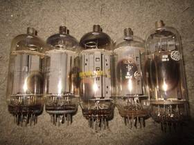 6lf6 Ge & Other 6lx6 5 Nos To Strong Rge And Ham Radio Audio Tubes