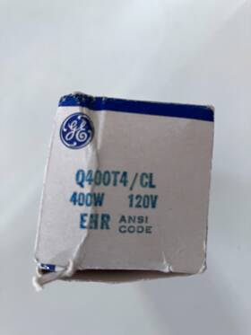 Q400t Ge Q400t/cl 2 - Projector Lamps Ehr 400w 120v Replacement Bulb