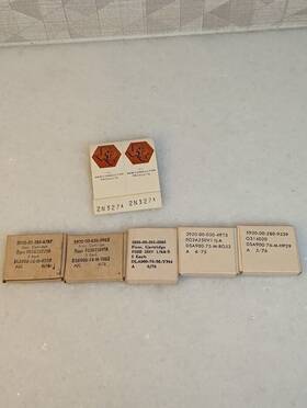 2n1305 General Electric Ge F02a/f09a/f02g/3131 Assorted Vintage 1960s Military Fuses Cartridge Type - Germanium Pnp T