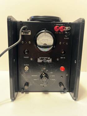 1862-a General Radio Rare 1953 Megohmeter Serial No. 530