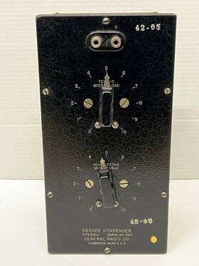 219-l General Radio 1942 Decade Condenser Type Serial No. 2337