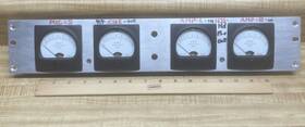 301-57 General Radio Co. Lot 4 Weston Model Decibels Panel Mount Gauge Aluminum