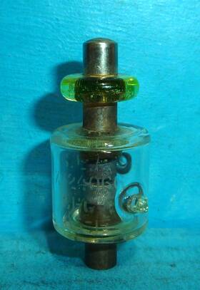 X-24000 Gla G.l.a. Spark Gap Tube Uranium Glass