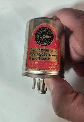 2c1p518 Globe Electrical Vintage Cil 16 000 Comt. 3 Amp