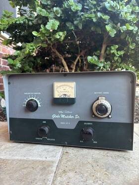 65-518 Globe Electronics Wrl Inch Matcher Sr. Model At Vintage Antenna Tuner Untested