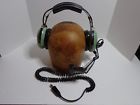 12507g-14 H10-37 David Clark Aviation Headset With Boom Mike And Single Plug