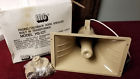 H5-12t Mg Vintage Paging Talkback Horn Speaker Model Nib