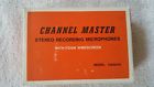 Ha6044 Channel Master Vintage Microphone