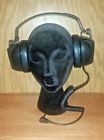 Hamilton Vintage Black Cadet Mono Headphones With Plug And Coil