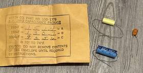 100-1779 Heathkit New Capacitor Package Part No. Standard Capacitance