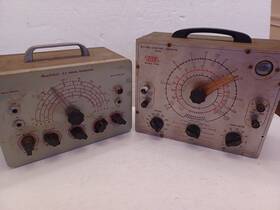 9508 Heathkit Vtg Healthkit R.f. Signal Generator And Resistance Capacitance For Parts Only