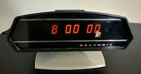 Gc-1092a Heathkit C-1092a Rare Vintage Model 12/24hr Digital Alarm Clock Working Tested