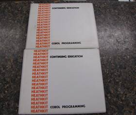 Ec-1105 Heathkit 1977 Continuing Education For Cobol Programming Kit With 9 Tapes And Test