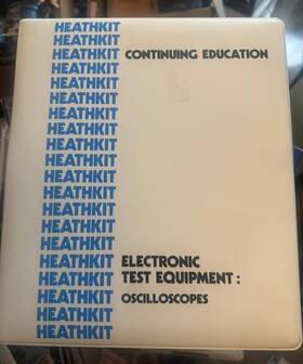 Ee-3105-2 Heathkit Continuing Education Electronic Test Equipment Oscilloscopes Notebook