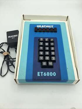 Et-6800 Heathkit Vintage Model Et 6800 Microprocessor Trainer Microcomputer System