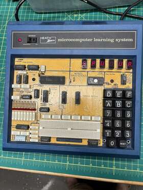 Etw-3400 Heathkit Microcomputer Learning System Microprocessor Trainer