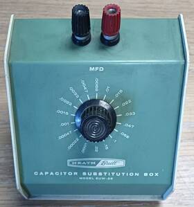Euw-29 Heathkit Heath Capacitor Substitution Box Model