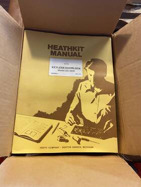 Gd-3830 Heathkit Gc-3830 Unbuilt Keyless Doorlock Kit