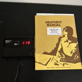 Im-2203 Heathkit Vintage Heath 2203 Line Voltage Monitor And 150-94 Ac Adapter With Manual
