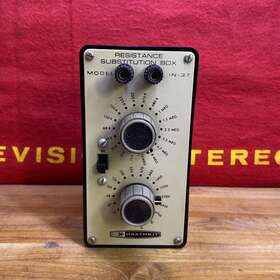 In-37 Heathkit Ni-37 Resistance Substitution Box Tested