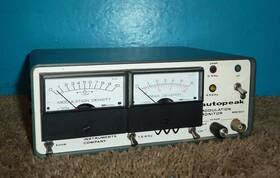 Mm901s Helper Instruments Co. Autopeak Modulation Monitor Good Condition