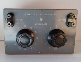 350b Hewlett Packard 1945 Hp History 5 Watt 600 Ohm Attenuator Model Bakelite