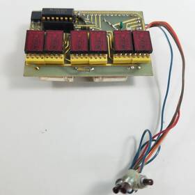 5802-7340 Hewlett Packard 6 Vintage Hp 5802 7340 Red Digital Numeric Displays Board Motorola 1820 0174