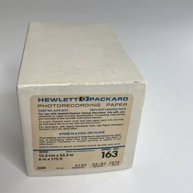 9270-0914 Hewlett Packard Vintage Hp Photorecording Paper Empty Box Only 1970s Or 1980s