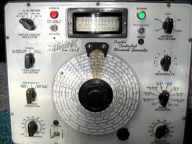 292x Hickok Microvolt Generator Rare Vintage Model Crystal Controlled