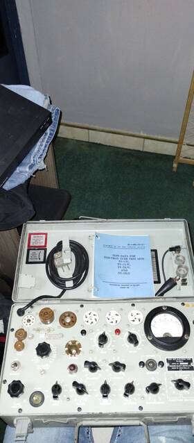 35940-ph-57-56-51 Hickok Electric Vintage Old Tube Radio Tester Test Set Switch Tool Tv-7b/u Usa