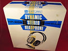 Hp-20s Saturn Vintage Stereo Headphones Original Box Only Made In Japan