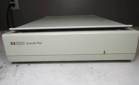 Hp 9195a Scanjet Plus Flatbed Scanner Vintage Desktop Powers On