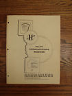 Hq-170 Hammarlund Original Receiver Technical Description Operating Instruct