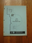 Hx-50 Hammarlund Original Transmitter Technical Description Operating Instruct