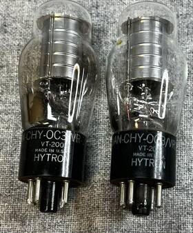 Jan-chy-0c3 Hytron Jan-chy-oc3/vr105 Vt-200 Pair Of Vintage Wwii Military Jan-chy-0c3/vr105 Vacuum Tubes