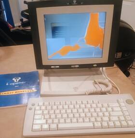 Np1000 I-opener Internet Appliance - Working But Display Is Cracked