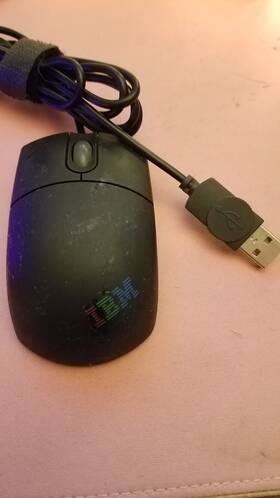 Mo32bo Ibm Tiny 3-button Mouse With Scroll Wheel