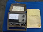 Id-1 Heathkit Vintage Automotive Meter Model With Manual Nice Cond