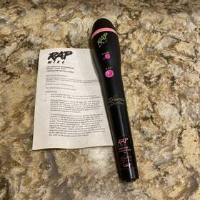10200 Impact Toy Inc Vintage Mc Hammer Rap Mike Wireless Fm Microphone 1991 Tested Works