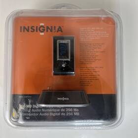In-mp3256 Insignia Digital Audio Mp3 Player - In Mp3256 256mb Nos Accessories Sealed