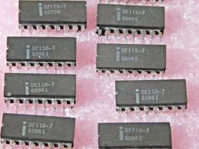 D2118-7 Intel Lot Of 8 Ceramic General Purpose Dynamic Ram Ic 16k Pulls