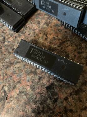 P8294a Intel Ic Processor/microcontroller Encryption Des Used Lot 38 Vintage