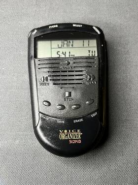 Iq Voice Organizer 738525052005 Model 5200 512kb Stores Phone # Ideals Schedules Reminders
