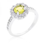 R08347r-c61-08 J10121 Bella Birthstone Engagement Ring In Yellow Size