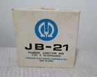 Jb-21 Pioneer Vintage Headphones Junction Box Unused New Old Stock Paperwork