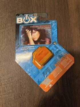 H6234 Juice Box 2004 Media Chip Ashlee Simpson Autobiography Music Video