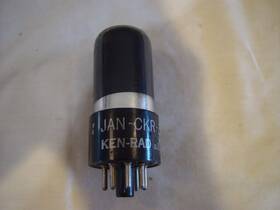 Jan-ckr-6v6-gt Ken-rad Jan-ckr-6v6-gt/g Vt-107-a Vintage Vacuum Tube Tested Strong